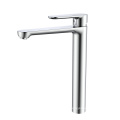 Kofis black single level basin mixer